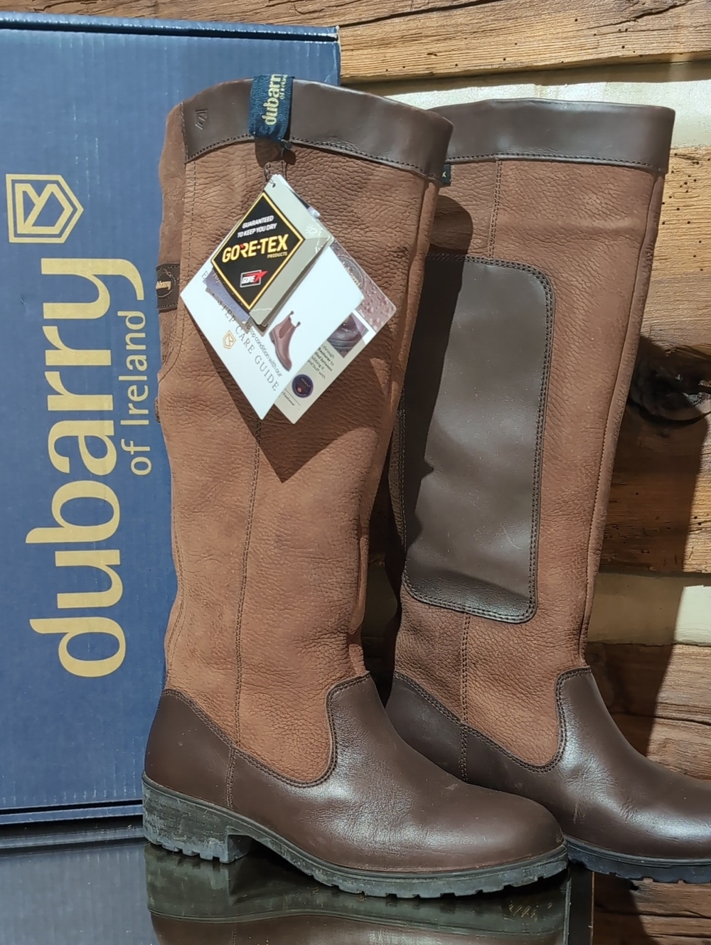 Dubarry of Ireland Leather Clare Boots Size EU 40 - NWT